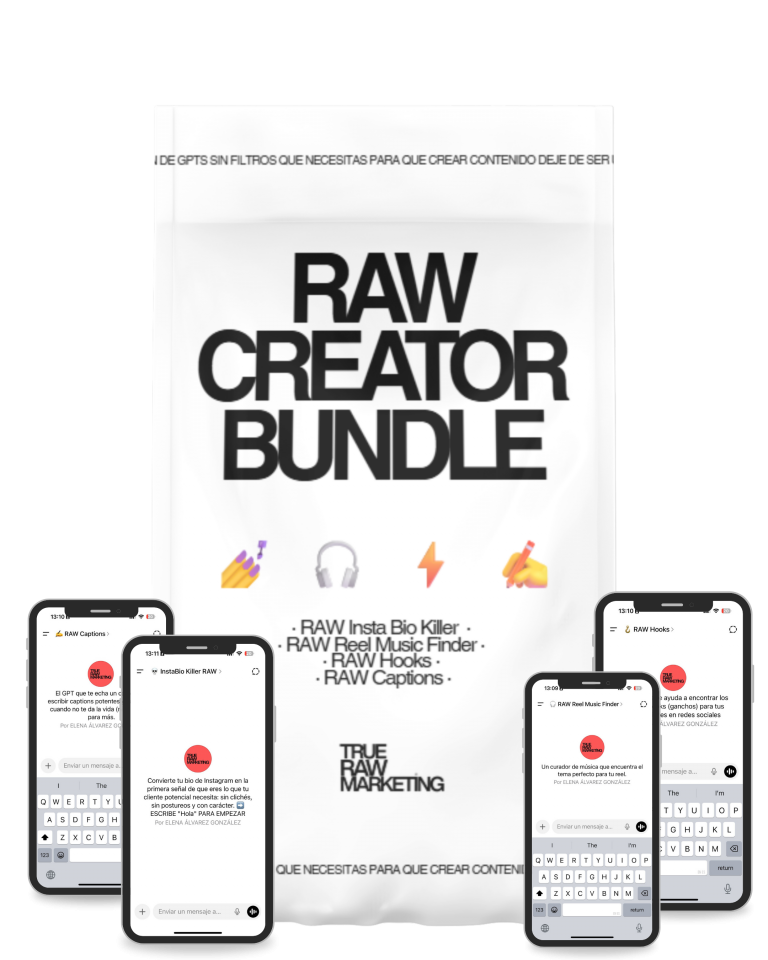 RAW Creator Bundle with 4 GPTs