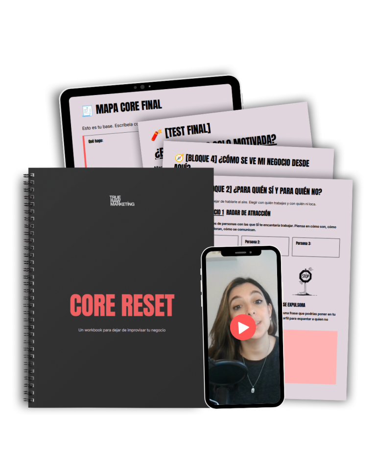 Core reset mockup